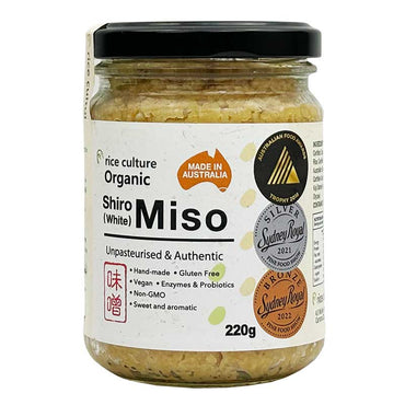 Rice Culture Miso Organic Shiro Miso 220g